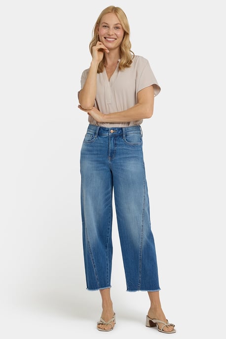 Alyssa Entspannte Crop-Jeans - Image 1
