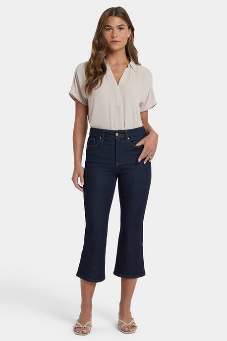 Monica Kick-Flare-Crop-Jeans mit hoher Taille - Image 1