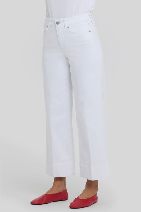 Teresa Weite Bein Knöchellange Jeans - Image 3