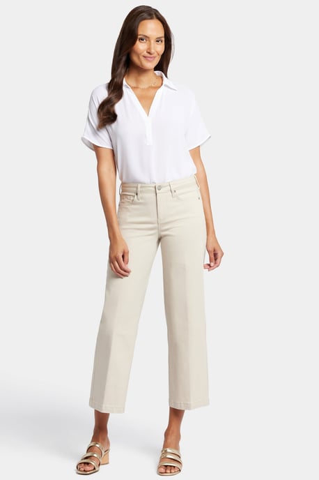 Teresa Weite Bein Knöchellange Jeans - Image 1