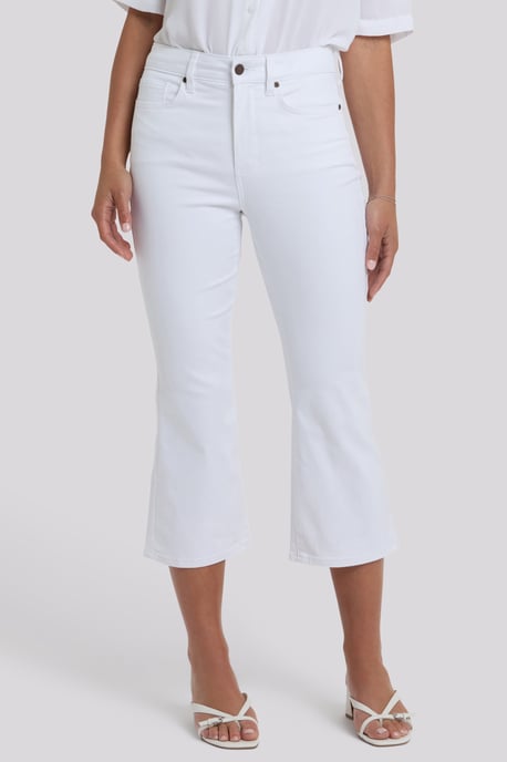 Monica Kick-Flare-Crop-Jeans mit hoher Taille - Image 4