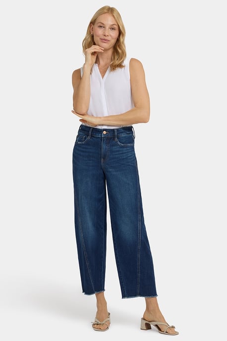 Alyssa Entspannte Crop-Jeans - Image 1