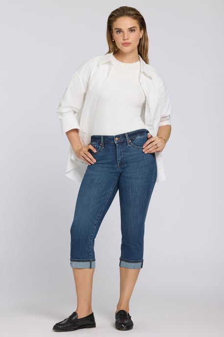 Marilyn Straight Crop Jeans aus Cool Embrace® Denim - Image 1