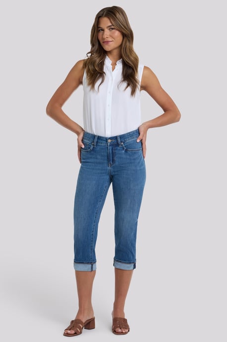 Marilyn Straight Crop Jeans aus Cool Embrace® Denim - Image 1