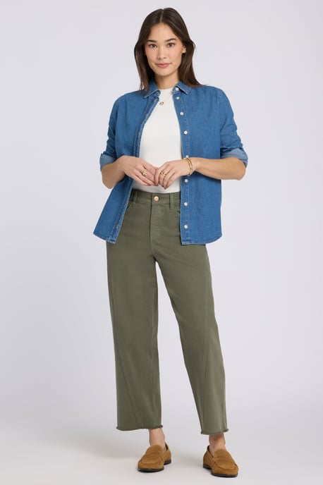 Alyssa Lässige Cropped Jeans - Image 1
