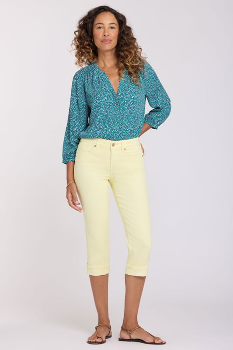Marilyn Straight Crop Jeans in Cool Embrace® Denim - Image 1