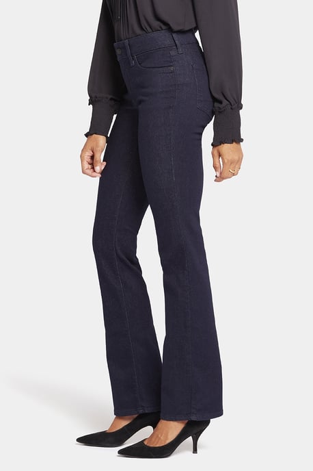 Barbara Bootcut Jeans Dunkelblau Premium Denim (Petite) - Image 4