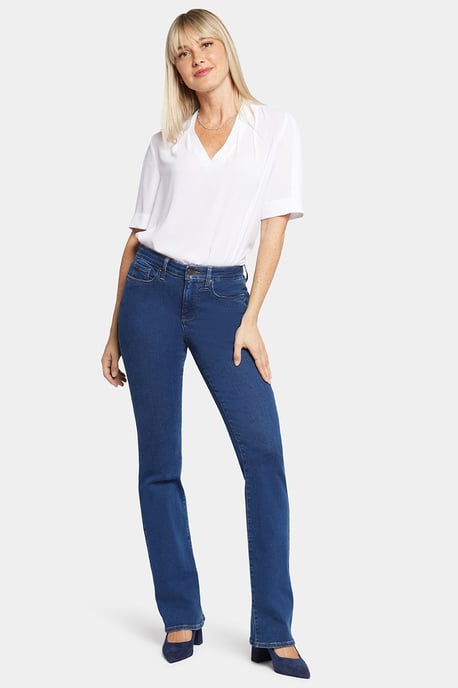 Barbara Bootcut Jeans Mittelblau Premium-Denim (Petite) - Image 4