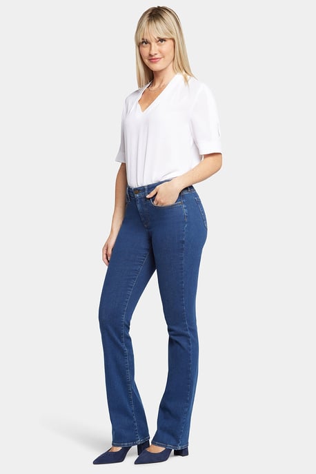 Barbara Bootcut Jeans Mittelblau Premium-Denim (Petite) - Image 5