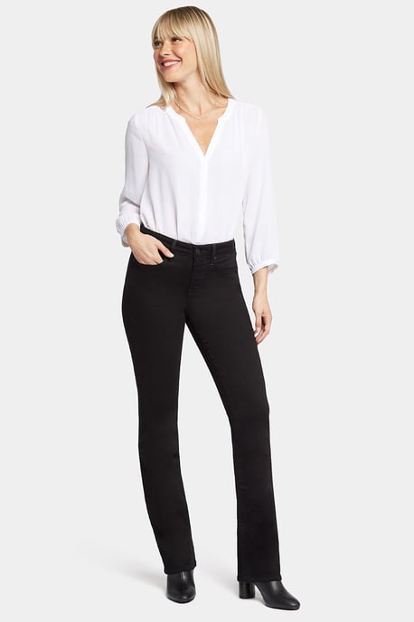 Barbara Bootcut Jeans Schwarz Premium-Denim (Petite) - Image 5