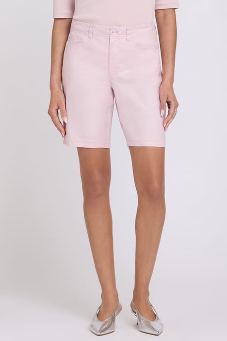 5-Pocket-Bermuda-Shorts aus Stretch-Leinen - Image 4
