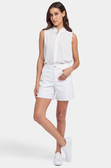 Berkyn Locker sitzende Denim-Shorts mit extrem hoher Taille - Image 1