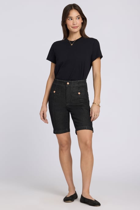 Ella Jeans-Shorts mit hoher Taille - Image 1