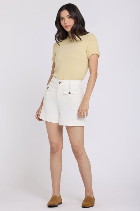 Berkyn Entspannte Denim-Shorts mit Hoher Taille - Image 1