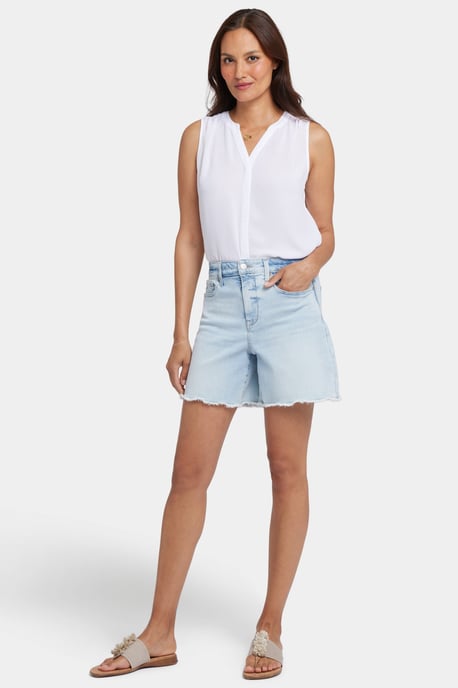 Berkyn Lockere Denim-Shorts mit Super Hochbund - Image 1