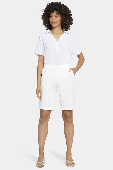 Bermuda-Shorts aus Stretch-Twill - Image 1