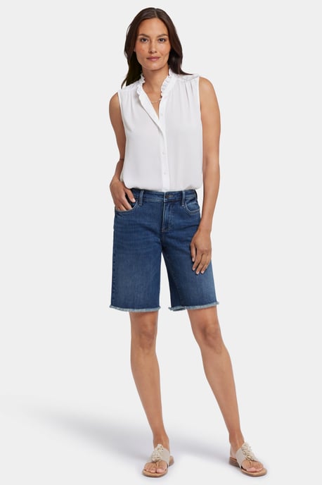 Lilly Jeansshorts mit fransigen Säumen - Image 5