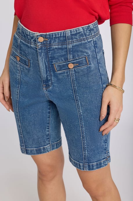 Ella Denim Shorts mit hoher Taille - Image 5