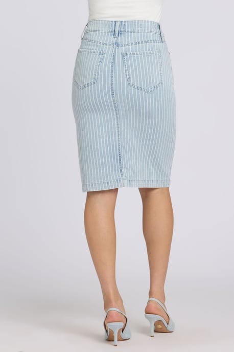 Hoch sitzender Jeansrock - Image 2