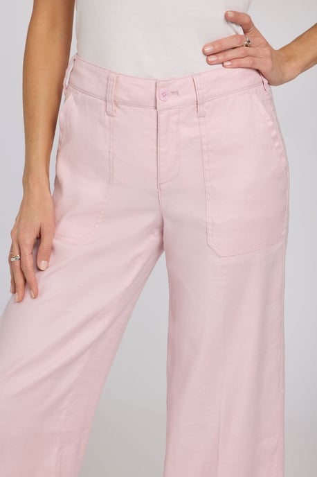 Weite Cargo-Capri-Hosen aus Stretch-Leinen - Image 3