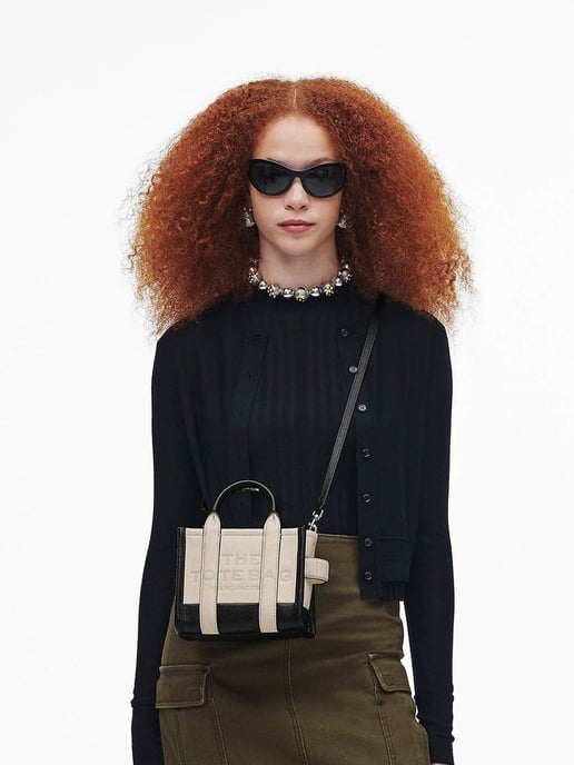 Marc Jacobs Umhängetasche Elfenbein Mehrfarbig - Image 2