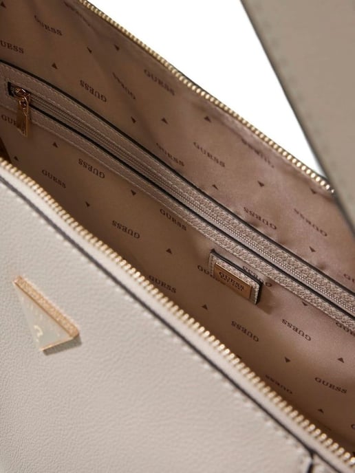 Guess Schultertasche Hellbeige - Image 3