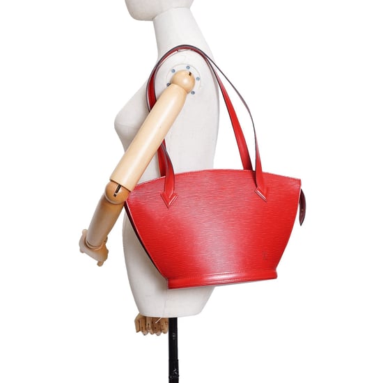 Louis Vuitton Vintage Leder-Schultertasche Saint Jacques - Image 2