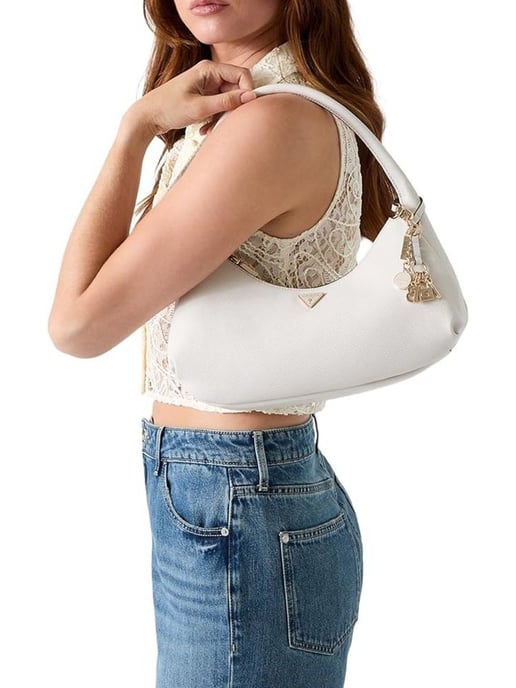 Guess Hobo Tasche Off White - Image 5