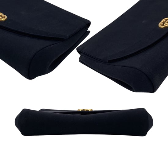 Gucci Vintage Stoff-Clutch GG - Image 4