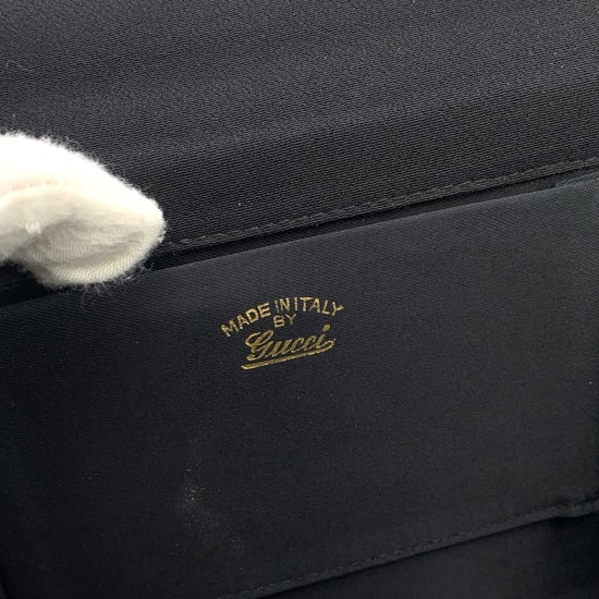Gucci Vintage Stoff-Clutch GG - Image 6
