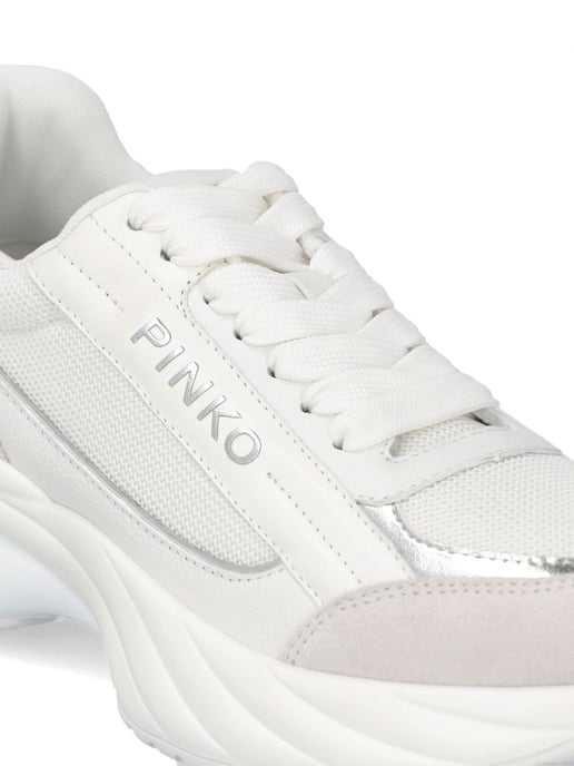 Pinko Sneaker Weiß/Silber - Image 4