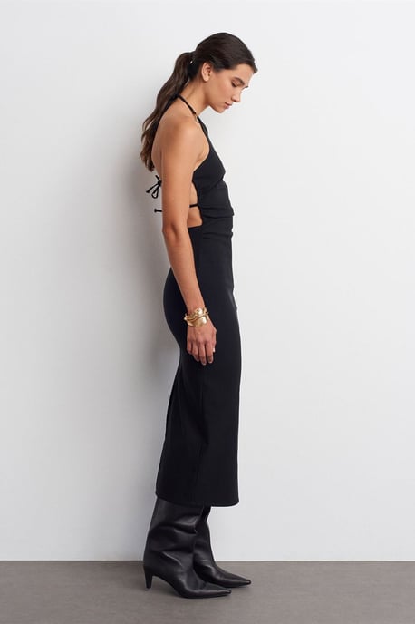 Halterneck Bodycon Midikleid - Image 5