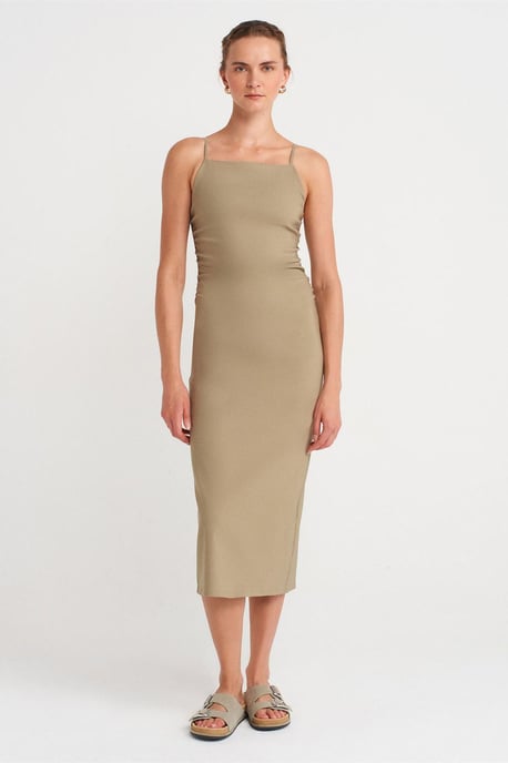 Ärmelloses Bodycon-Midikleid - Image 1
