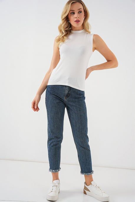 Enganliegender halber Rollkragen-Bodysuit - Image 2
