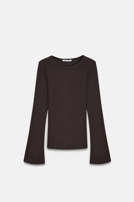 Slim-Fit Langarmshirt mit Rundhalsausschnitt - Image 6