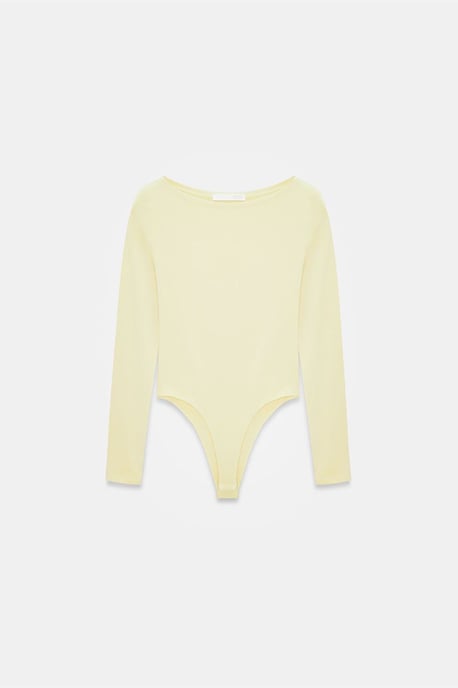 Schmal geschnittenes Bodysuit mit Bootsausschnitt - Image 5