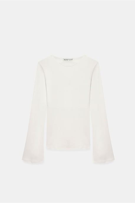 Slim-Fit Langarmshirt mit Rundhalsausschnitt - Image 6
