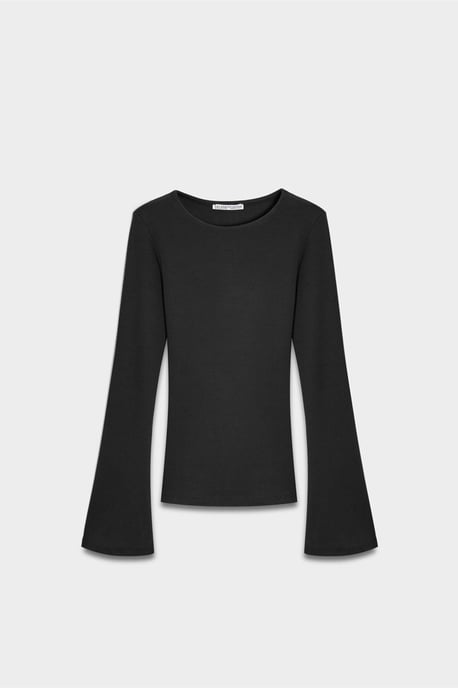Slim-Fit Langarmshirt mit Rundhalsausschnitt - Image 6