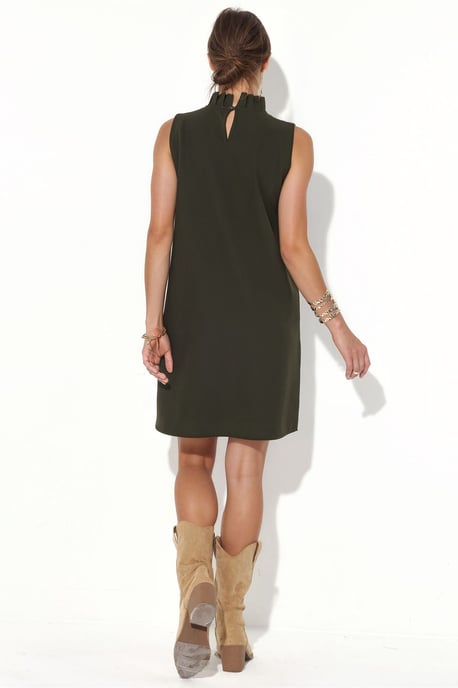 Gesticktes ärmelloses Minikleid - Image 3