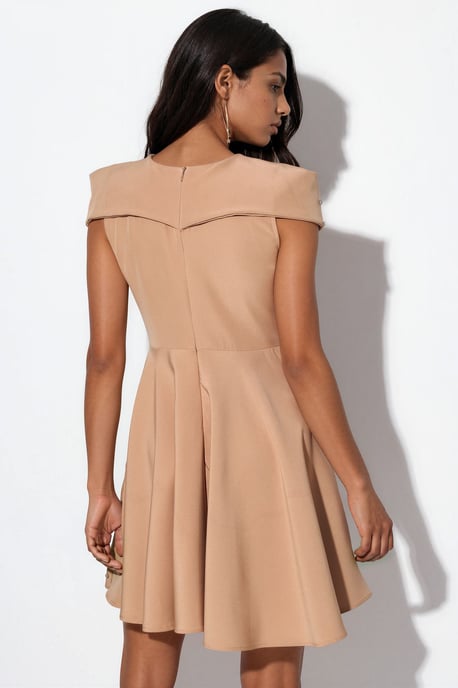 Damen A-Linien Mini-Kleid mit Pailletten - Image 3