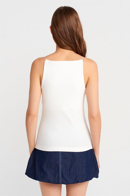 Slim-Fit Halterneck Jerseytop - Image 2