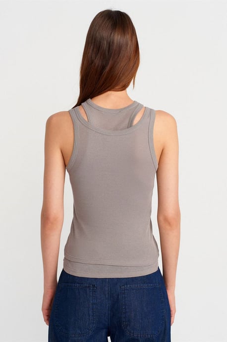 Baumwoll-Ripp-Crop-Cami - Image 2