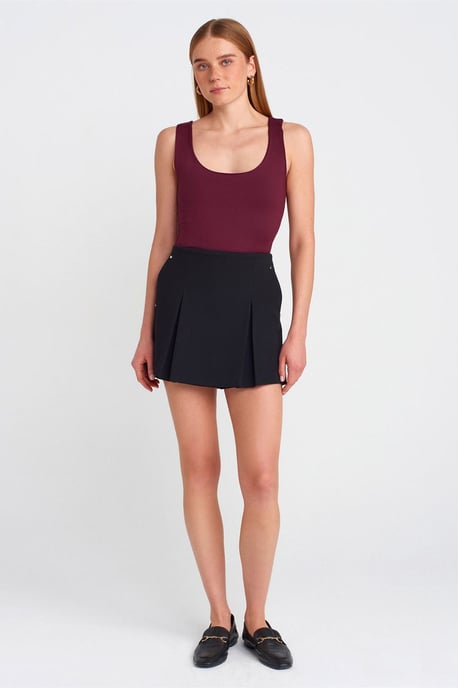 Ärmellose Slim-Fit Jersey-Bluse mit Quadrat-Ausschnitt - Image 3