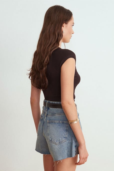 Slim Fit Crop-Jersey-Top - Image 2