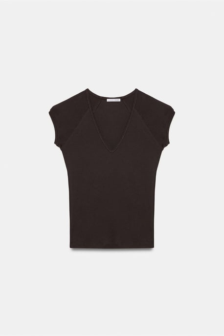 Slim Fit Crop-Jersey-Top - Image 4