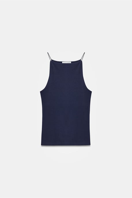 Slim-Fit Halterneck Jerseytop - Image 5