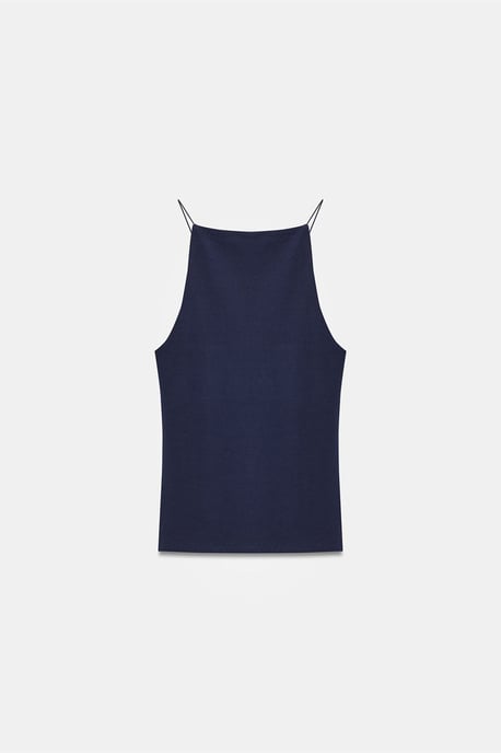 Slim-Fit Halterneck Jerseytop - Image 6