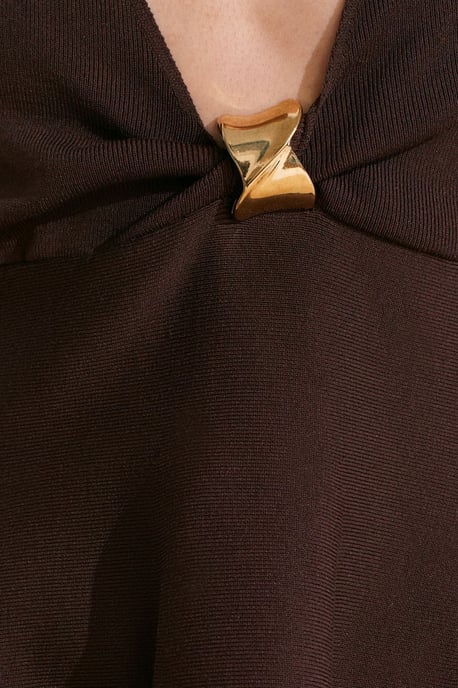 Nahtlose Halter-Peplum-Bluse - Image 4