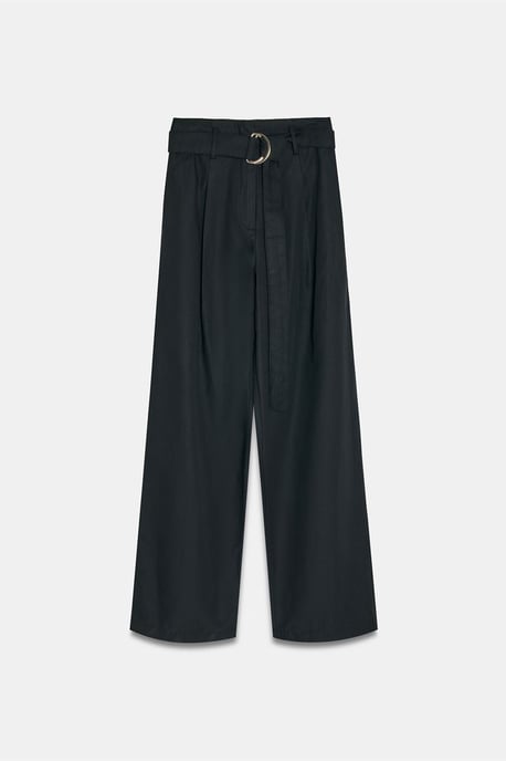 Gürtelweite Leinen-Mix-Hose - Image 5