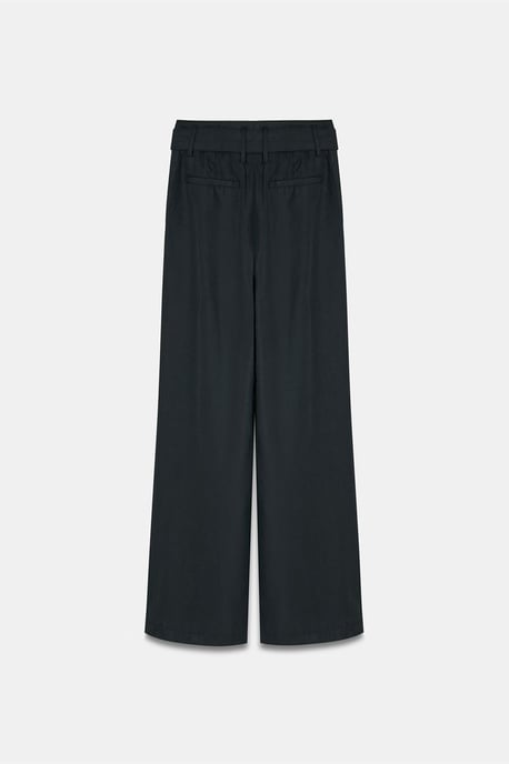 Gürtelweite Leinen-Mix-Hose - Image 6